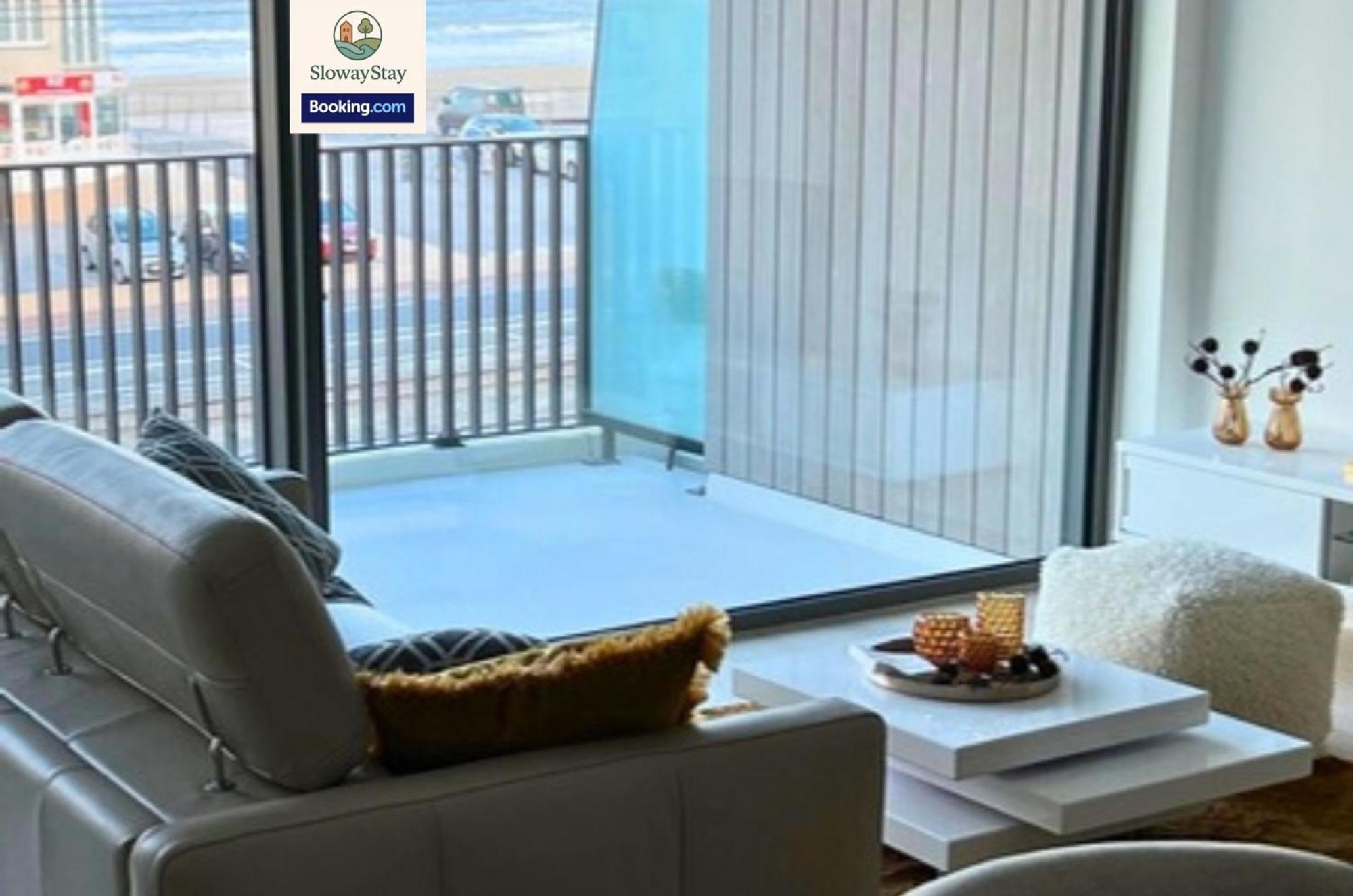 Elegant One Bedroom Apartment With Sea Views & Pool By Slowaystay Serviced Accommodation & Short Lets Oostende Dış mekan fotoğraf